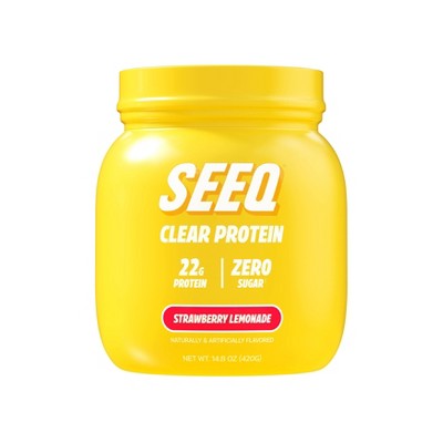 Seeq Clear Protein Powder - Strawberry Lemonade - 15 Servings