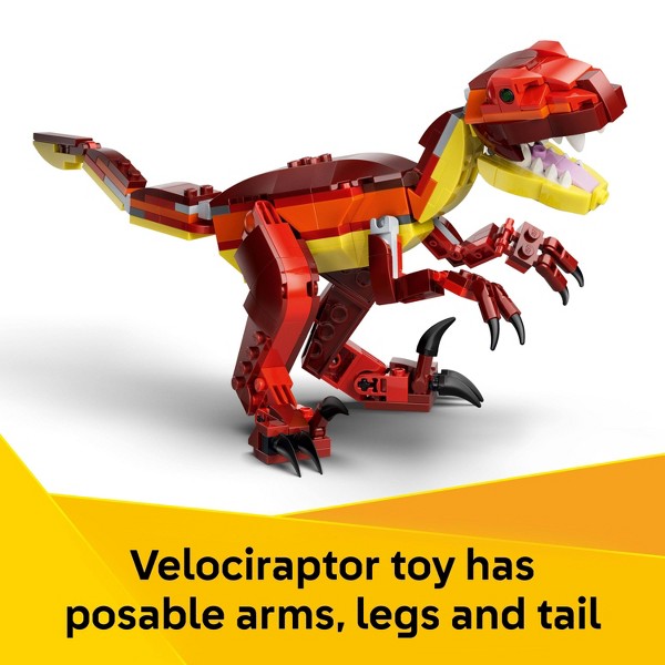 LEGO Creator 3 en 1 Dinosaurio Feroz Juguete para Niños 31379 4