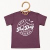 The Juniper Shop SmileyWorld Have The Day You Deserve Circle Toddler Short Sleeve Tee - 2 of 4