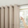 100"x84" Sun Zero Room Darkening Seymour Grommet Sliding Patio Door Curtain Panel - 2 of 4