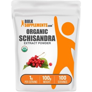 BulkSupplements Organic Schisandra Extract Powder - 1 of 4