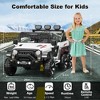 Ride on Car with 6 EVA Wheels&4WD, 24V Battery Powered Electric Car for Ages 3-6 Kids, Electric Vehicle with Remote Control - 2 of 4