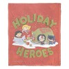 Warner Bros. Justice League Loading Up Gifts Silk Touch Throw Blanket 50x60 Inches - 3 of 4