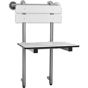 Seachrome Silhouette Folding Wall Mount Shower Bench Seat - 1 of 1