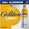 Michelob Golden Light Draft Beer - 12pk/16 fl oz Aluminum Bottles - 4 of 4