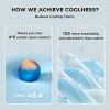 Cooling Sheets, Cooling Bed Sheets for Hot Sleepers, Chill Cool Sheet, Deep Pocket Up to 17.5 Inches, Soft & Breathable California King Sheet Sets, 4 - 3 of 4