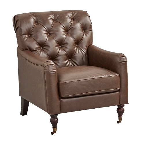 Target leather hot sale chair