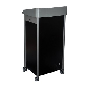 Greystone Lectern Lecture Podium Charcoal Slate - Hampden Furnishings - 1 of 4