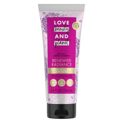 Love Beauty and Planet Renewed Radiance Even & Glow Lotion - 8.6 fl oz