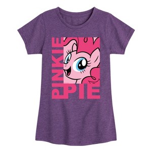 Girls' - My Little Pony - Pinkie Pie Fitted Short Sleeve Graphic T-Shirt - 1 of 3