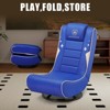 GTPLAYER Gaming Rocker, Swivel Chair, Foldable Game Chair, Breathable Leather - 3 of 4