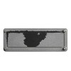 4"x11" Diatomaceous Stone Bath Tray with Carved Metal Feet - 4 of 4