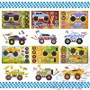 Joyfy 24 Pcs Make a face Stickers for Kids  9"x6" Make Your Own Monster Truck Stickers Party Favors Kids Crafts  Goodie  Stuffers Classroom Activities - 2 of 4