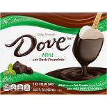 DOVE Mint Ice Cream with Dark Chocolate Bars - 3ct