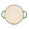 Crock-Pot Artisan 5 Quart Enameled Cast Iron Braiser Pan with Self Basting Lid in Green - 3 of 4