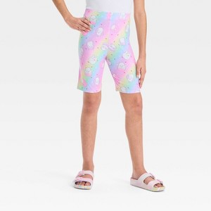 Girls' Squishmallows Bike Shorts - 1 of 3