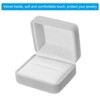 Unique Bargains Velvet Paper Cuboid Jewelry Display Box - 3 of 4
