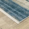 Oriental Weavers Bauer 090B2 Blue/ Beige Indoor Area Rug - 3'10" x 5'5" - image 2 of 4