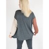 Women's Color Block Shacket - HEIMISH USA - 2 of 3