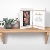 Pavilion Gift Company - Mother Of The Groom - 5.5" x 7.5" Hinged Sentiment Frame (Holds a 4" x 6" Photo) - Single Image Frames - 2 of 4