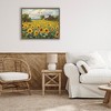Stupell Industries Sunflower Farm Floral Field Floating Frame Canvas Art - 3 of 4