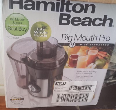 Hamilton Beach Big Mouth Juice Extractor Review 