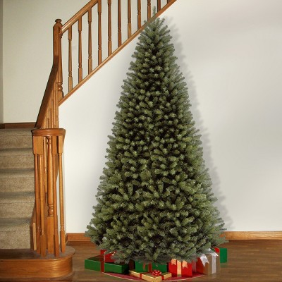 9' Green Plastic North Valley Spruce Artificial Christmas Tree