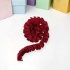 Unique Bargains Ribbon Single-Side Ruffle Crinkle Polyester 35.83"x0.98" 1 Pc - 2 of 3