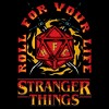 Men's Stranger Things Roll for Your Life Hellfire Club Flame Dice T-Shirt - image 2 of 4