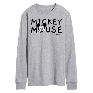 Men's - Disney - Mickey & Friends Long Sleeve Graphic T-Shirt - 1 of 4