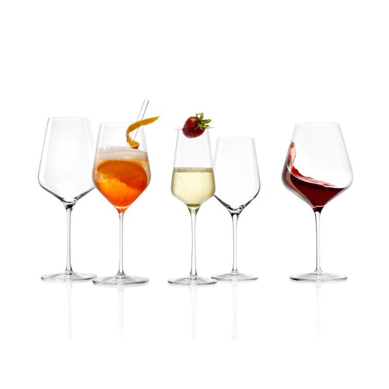Set of 4 Starlight Red Wine Drinkware 17.25oz Glasses - Stolzle Lausitz, 6 of 9