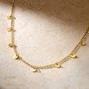 Pure Collection by Ross-Simons Italian 18kt Gold Vermeil Disc Station Necklace Size 16 - 3 of 4