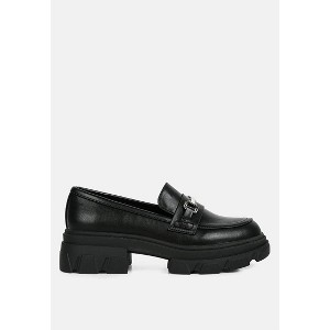 Oklyn Horsebit Emblesihed Chunky Platform Loafers - 1 of 1