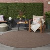 Nourison Positano Solid Indoor Outdoor Rug - 2 of 4