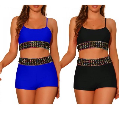 black, royal blue