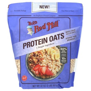 Bob's Red Mill Protein Oats, 32 oz (907 g) - 1 of 2