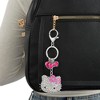 Hello Kitty Crystal Cluster Pavé Bag Charm Keychain – Officially Licensed Sanrio - 2 of 4