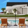 Zimmerman 6.5 X 10 Ft Rectangle Market Umbrella - PAT8300 - Safavieh - 2 of 4