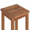 vidaXL Bar Stools 4 pcs Solid Wood Acacia - 4 of 4