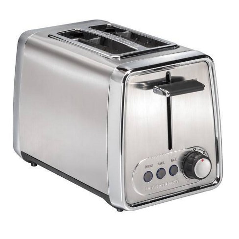 Cooks 2-Slice Stainless Steel Toaster