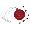 Nicholls State University Colonels Logo Mini Small Tiny Wood Christmas Tree Holiday Ornament - 4 of 4