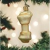 Old World Christmas Glass Blown Ornament for Christmas Tree, Rawhide Bone - 2 of 4
