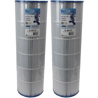 2) New Unicel C-8413 Pool Spa Replacement Cartridge Filters 125 Sq Ft Sta-Rite