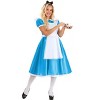 HalloweenCostumes.com Women's Deluxe Disney Alice Costume, Disney Princess Costumes for Adults, Blue Dress Fairytale Cosplay - 2 of 4