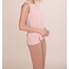 Women's Split Hem Detail Sleeveless Top - mono b - 2 of 3