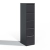 5 Drawer Vertical File Cabinet With Lock, Metal Locking Filing Cabinet For Home Office, File Storage Cabinet For A4/Letter/Legal Size File - image 2 of 4