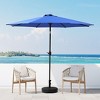 WestinTrends 9 Ft Outdoor Patio Market Table Umbrella with Tilt and Crank - 2 of 4