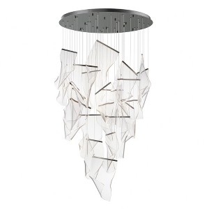 ET2 Lighting Rinkle 24 - Light Pendant in  Brushed Gunmetal - 1 of 4