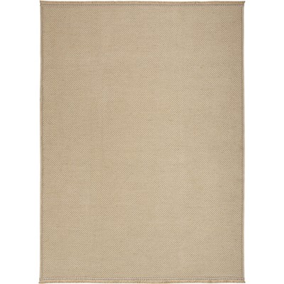 Nourison Washable Jute Non-Slip Farmhouse Fringe Indoor Rug
