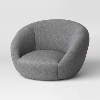 Round Swivel Chair Gray - Room Essentials™